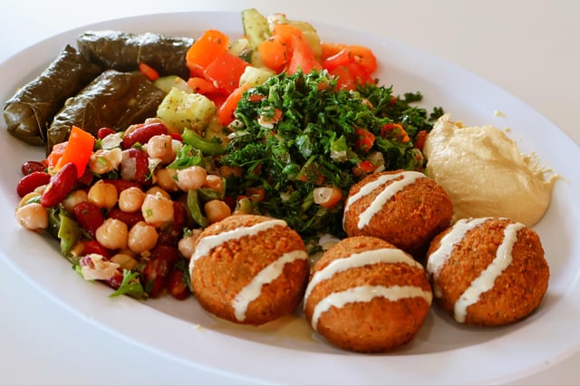 Falafel Platter.