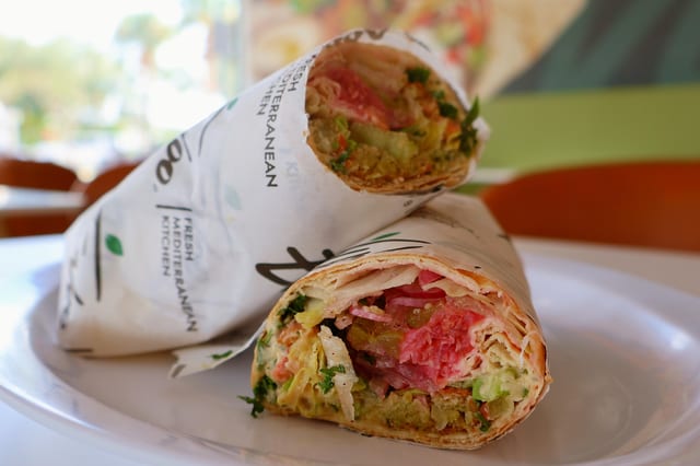 Falafel Wrap.
